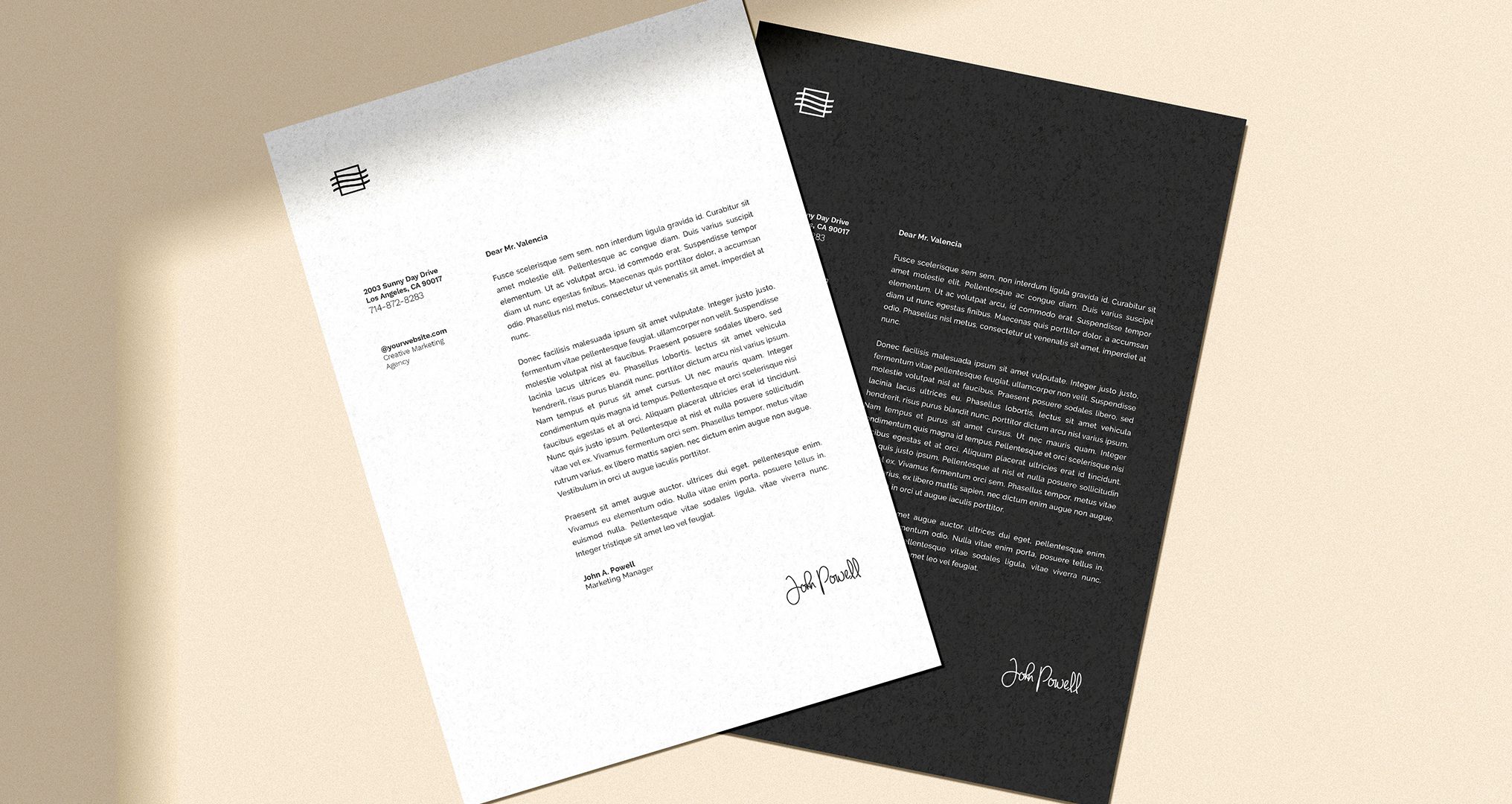 Top 5 Business Letterhead Examples
