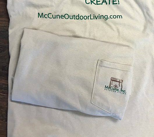 McCune Outdoor Living front pocket