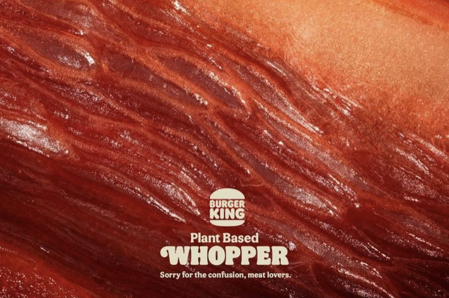 Burger King Plant Based Whopper print ad