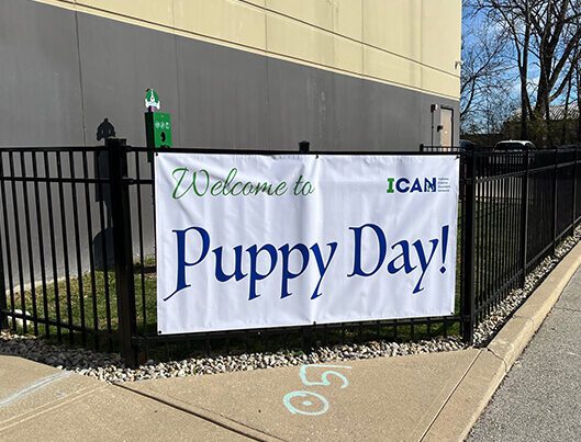 ICAN Puppy Day Banner