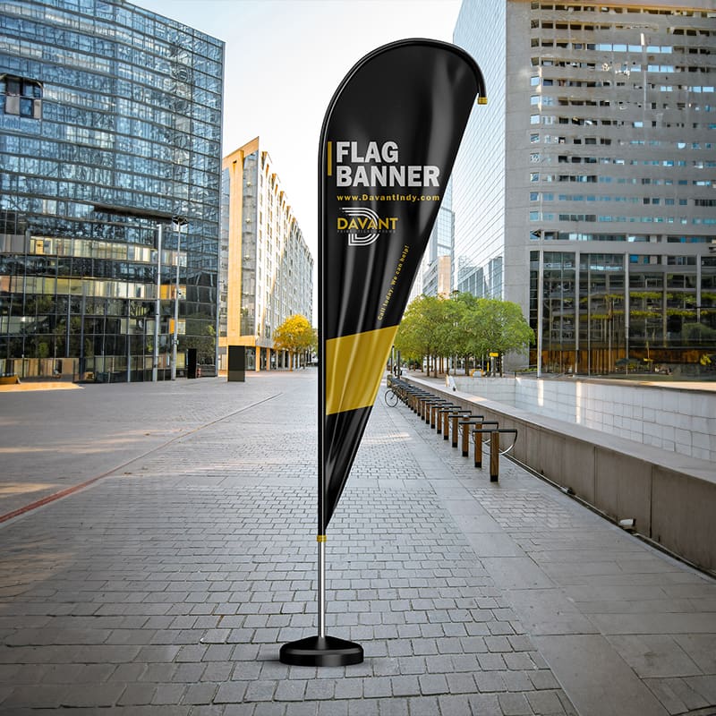 Flag banner design by davant