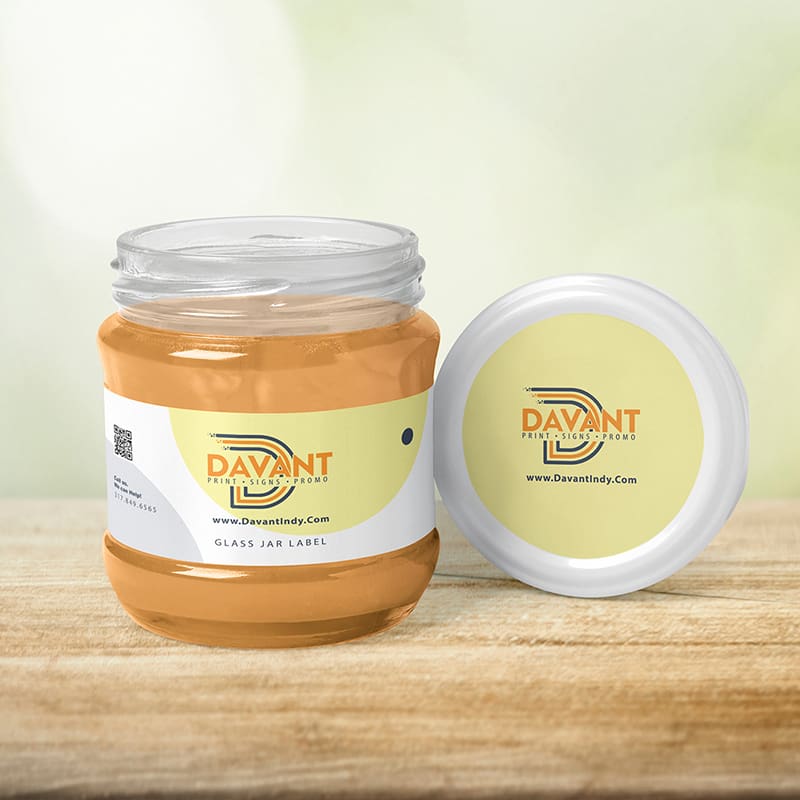 Jar label and lid design by davant