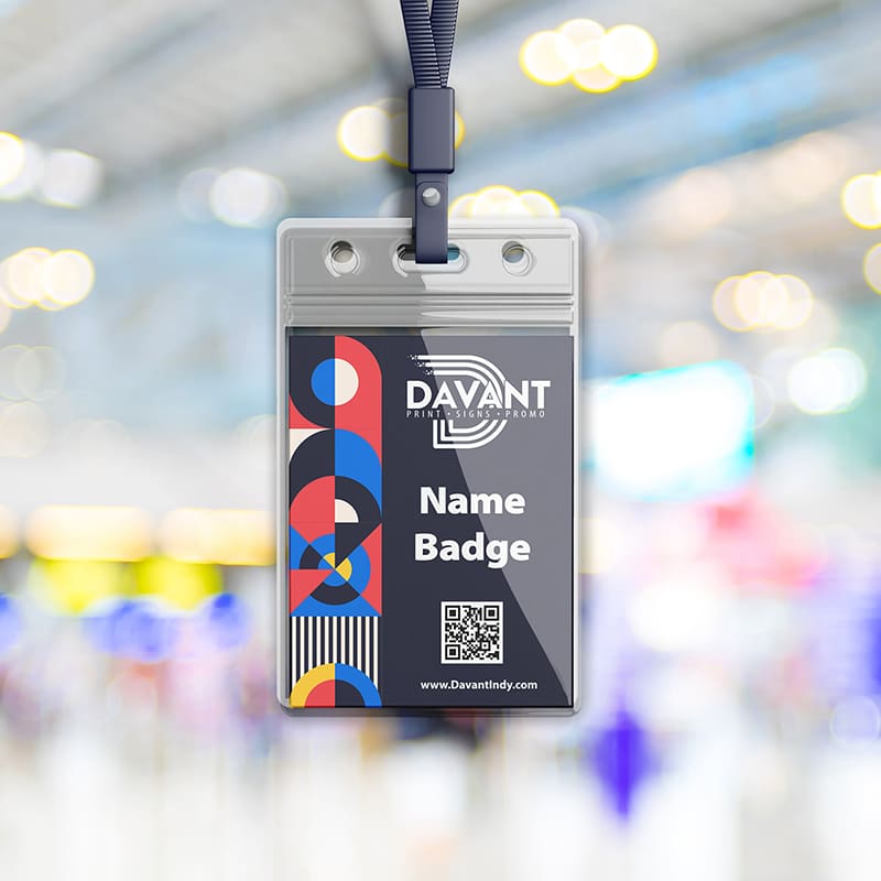 Name Badge Lantern Design by Davant