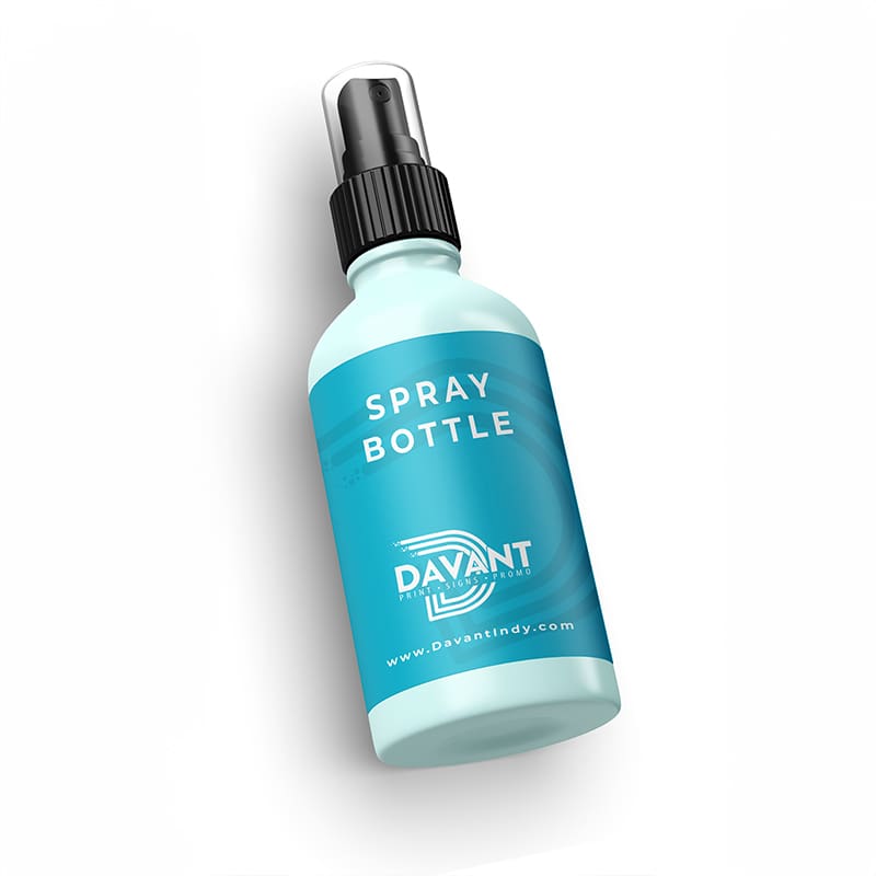 Spray bottle label layout by davant