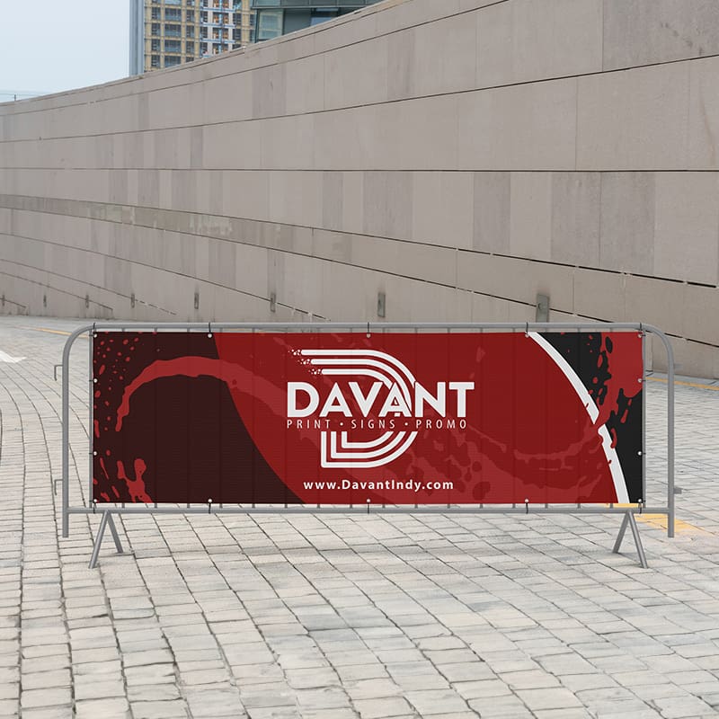 barricade banner design and print by davant