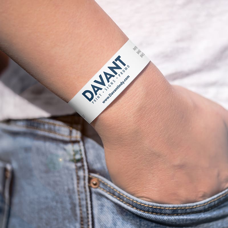branded event braclet by davant