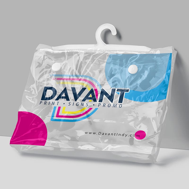 customized reusable plastic bag by davant
