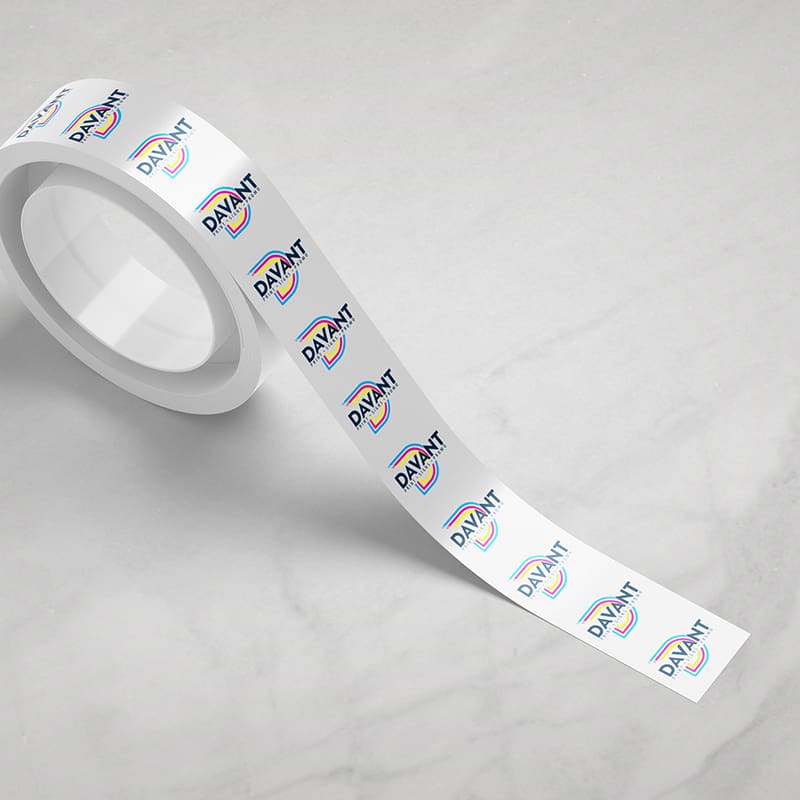 roll stickers with business logo by davant