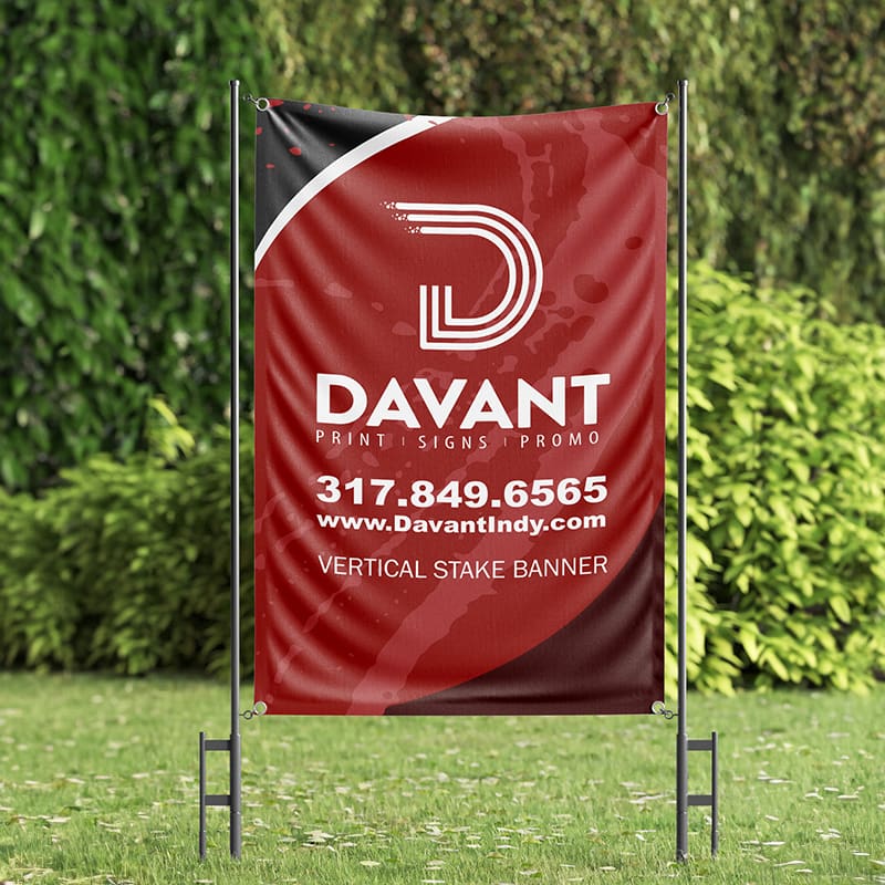 steaked outdoor signage by davant