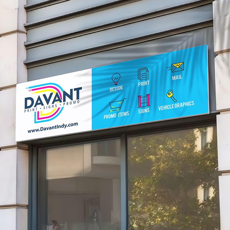 temporary banner design by davant