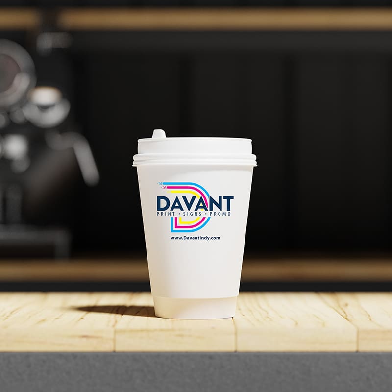to go coffee cup with protective sleeve layer by davant