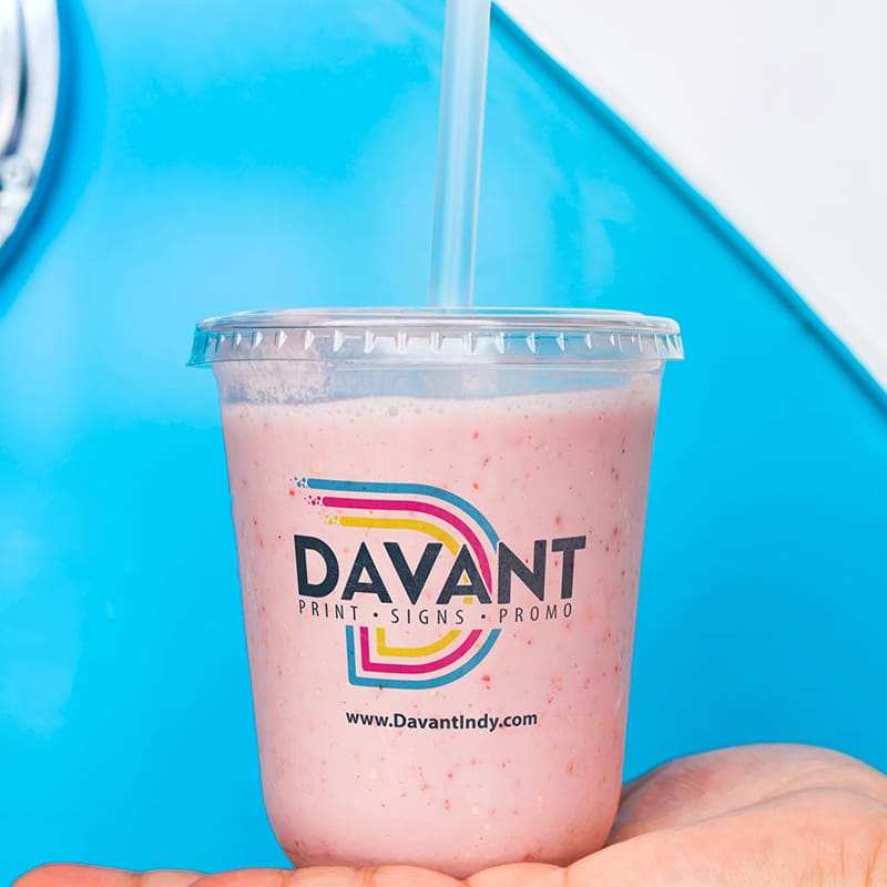 to go cups with company logo by davant