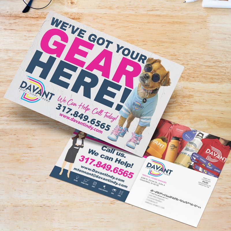 We've Got your Gear Here Direct Mailer