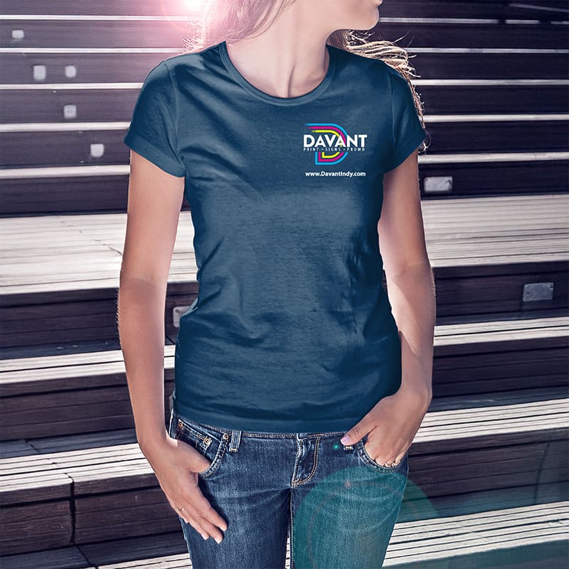 T-Shirt_Womens_Dark Blue_Mockup